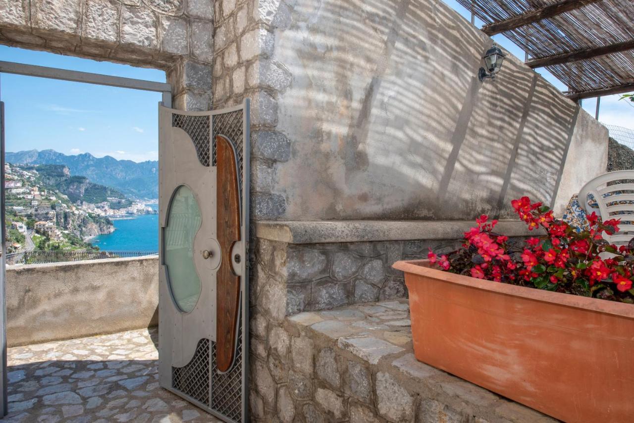 Villa La Sciuscella à Conca dei Marini Extérieur photo