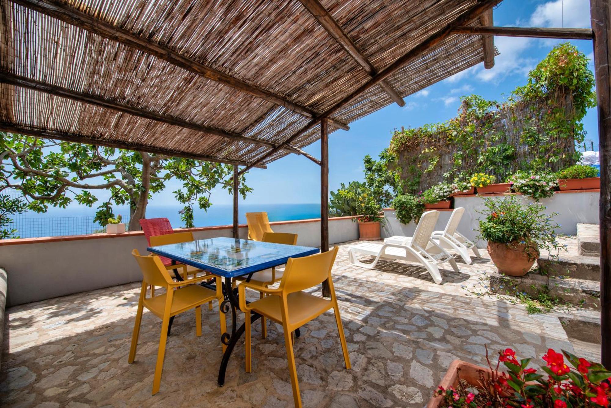 Villa La Sciuscella à Conca dei Marini Extérieur photo